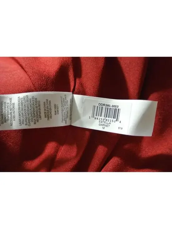 NEW, Dress the Population Estella Gown in Red Sz M #MD1619 - Picture 7 of 7